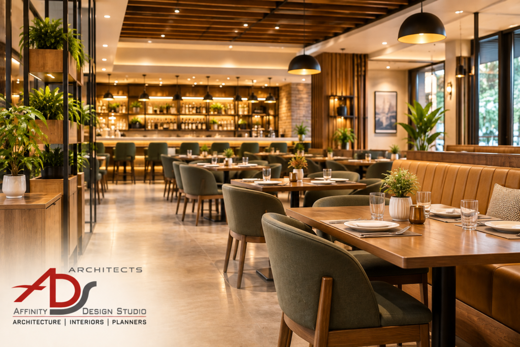 Restaurant interior design